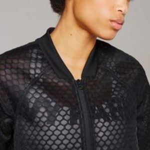Ivy Park Mesh Bomber Jacket